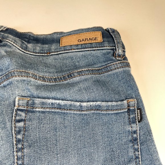Garage Medium Wash High Waisted Skinny Jeans Size 3 - Picture 6 of 8